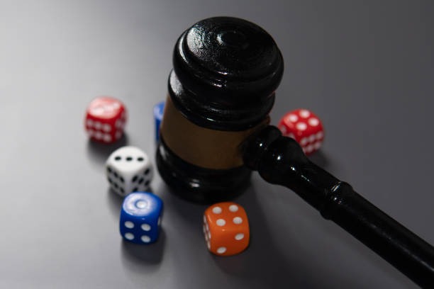 Live dealer table scene